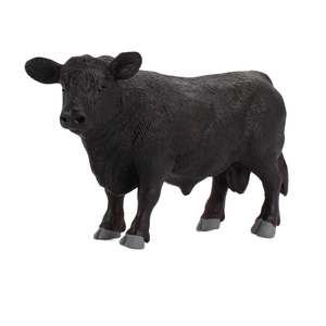 Mô phỏng tiêu thụ thịt bò với đồng cỏ gia súc trang trí vui vẻ lelewu Thế giới động vật mô hình bò đen <span class=keywords><strong>Angus</strong></span> - Product Image 1
