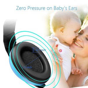 Orejeras protectoras para bebés, cascos con cancelación de ruido para bebés de 0 a 3 años, ayuda a dormir - Product Image 4