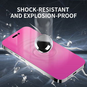 Protector DE PANTALLA DE PRIVACIDAD espejo privacidad Anti espía vidrio templado para iPhone 15 16 17 Pantalla de teléfono móvil - Product Image 3