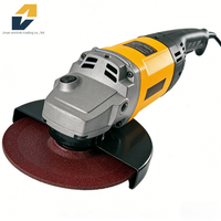 Meuleuse d'angle professionnelle pour le bricolage |   Mandrin en alliage d'aluminium, grand disque de meulage de 230 mm, vitesse stable de 8500 tr/min