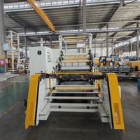 Machine multifonctionnelle de fabrication de revêtements adhésifs thermofusibles pour étiquettes auto-adhésives, papier coucheuse et plastifieuse d'autocollants