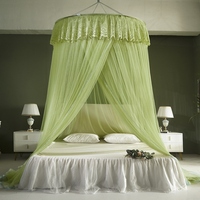 Nouvelle moustiquaire de lit double pliable de luxe 2026, style palais, tente de plafond, pour chambre Queen, toutes saisons, pour la maison, idéale pour des rêves fantastiques