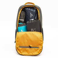 Sac à dos de randonnée léger en ripstop avec compression élastique, poches en filet, pour trekking, voyage, camping, homme et femme