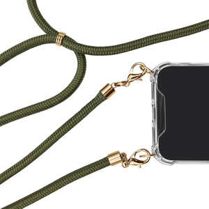 TENCHEN Rõ Ràng Chống Trầy Xước TPU PC Handykette Vỏ Điện Thoại Di Động Có Móc - Product Image 3