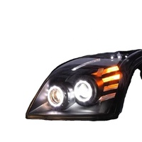 Nouvel ensemble de phares à LED Angel Eyes pour Land Cruiser Prado FJ120/LC120 2003-2009 4000 Lm 6000K