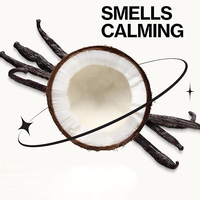 Brume parfumée pour cheveux et corps OEM à la noix de coco indienne, avec parfum bio de noix de coco, arbre à thé et vanille, pour une fixation longue durée