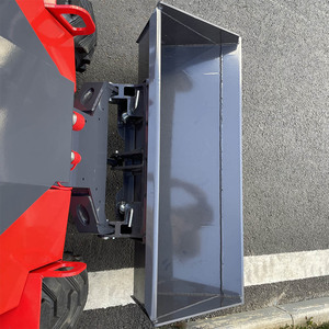 Gratis verzending Snelle levering Mini Track Diesel Loader CE-gecertificeerd Nominale draagkracht Kubota Skid Steer Loader Met graafarm Op maat gemaakt - Product Image 3