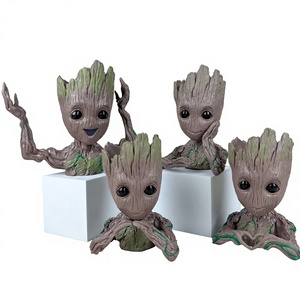 4 styles <span class=keywords><strong>de</strong></span> pots <span class=keywords><strong>de</strong></span> fleurs Tree Man Pen Flower Pot the Galaxy Flowerpot Baby <span class=keywords><strong>Groot</strong></span> - Product Image 1