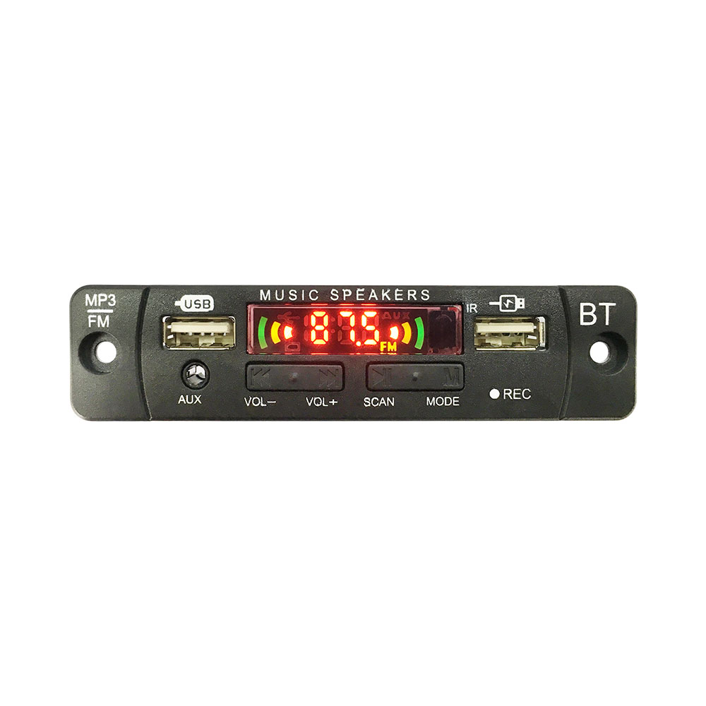 12v 블루투스 Mp3 자동차 Tf Usb Fm 블루투스 전문 오디오 비디오 모듈 지원 휴대 전화 충전