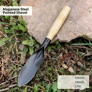 Petite pelle de jardin, truelle métallique pour creuser, planter, cueillir des légumes sauvages, récolter l'ail, utilisation sur la plage et à la ferme - Product Image 5
