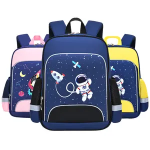 Korean Yellow Boy Set Bag Attachment School Bags Big Size Girls Cartoon Kids Backpack