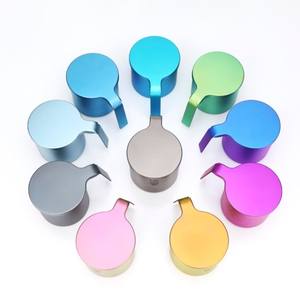 Keith CC Titanium Radiant Spectrum Tasse à eau Soudage sans couture Léger Rafraîchissant Coloré Tasse en métal pour la maison <span class=keywords><strong>Camping</strong></span> - Product Image 3
