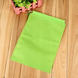 Wholesale Cheap Custom Logo Non Woven Drawstring Bag For Gifts Packing Travel Drawstring Package Non Woven Tissue Dust Bag