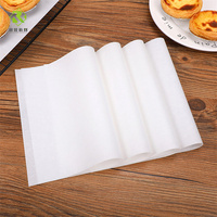 Feuilles de papier sulfurisé enduites de silicone OEM, papier de cuisson antiadhésif