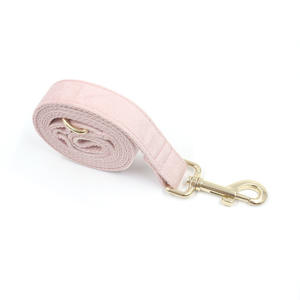 Luxe 36 Effen Kleuren Zacht Gezellig Poepzakhouder Verstelbaar <span class=keywords><strong>2Cm</strong></span> 2.5Cm Breedte Roze Hond Kat Kragen Fluwelen Huisdier Riem - Product Image 5