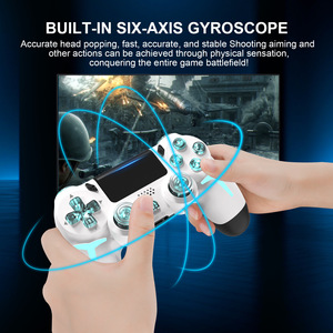 Manettes de <span class=keywords><strong>jeu</strong></span> sans fil /P3 avec éclairage RGB, double vibration, six axes pour PC et <span class=keywords><strong>Steam</strong></span> - Product Image 5