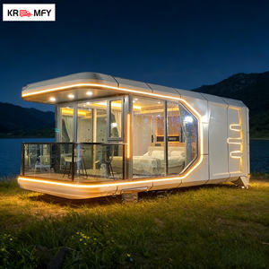 Casa Cápsula Espacial con Cocina y Sala de Estar, Diseño Prefabricado de Lujo - Product Image 5