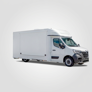 Compre Nuevos Camiones de Comida Móviles 2026 de 4 Ruedas, Motorizados, de Acero Inoxidable Resistente a la Corrosión, para Ventas al Aire Libre - Product Image 1