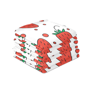 Dropshipping 100% algodón bordado Golf 16x26 pulgadas 110 GSM secado rápido presupuesto amigable superventas toallas de plato blancas hechas a mano - Product Image 1