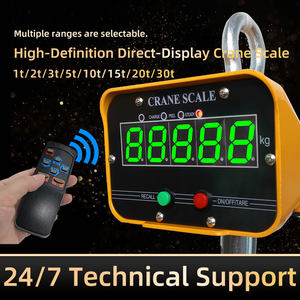 Bilancia a Gancio Elettronica di Alta Precisione 500kg/1T/5T/10T Attrezzatura Industriale per Sollevamento e Pesatura in Magazzino Bilancia a Gru Sospesa - Product Image 2