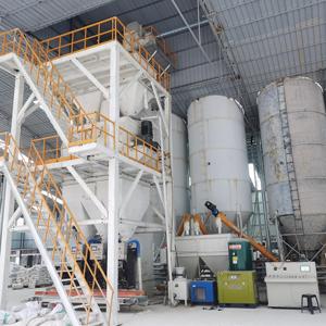 Dây chuyền sản xuất bột khô hoàn toàn tự động thiết bị chuyên dụng cho vật liệu cách nhiệt tường máy vữa khô - Product Image 1