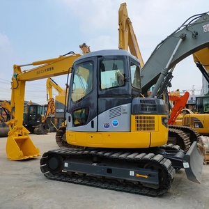 Mini-excavatrice à queue courte d'occasion Komatsu PC78US, modèle japonais d'origine de 7 tonnes, modèle 2021 avec moteur, boîte de vitesses et pompe - Product Image 4