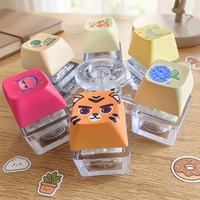 Fidget Spinner Keychain Custom Printing Sublimation UV Any Design for Promotional Wholesale Creative Gift Stress Release