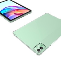 Pour Tecno Megapad 11 étui transparent, transparent mince antichoc coussin d'air coin souple coque arrière en TPU pour Tecno Megapad 11"