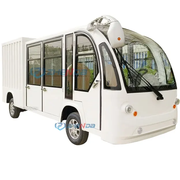 Neuer elektrischer Sightseeing-Bus mit einzigartiger Form Elektroauto Großhandel Sightseeing-Bus zum Verkauf