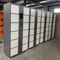 Casier de stockage électronique intelligent pour supermarché à prix compétitif, casier à colis intelligent en acier laminé à froid, taille personnalisable