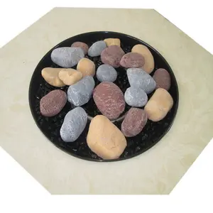 Chimenea registro Decoración Cemento Piedra Set cerámica carbón