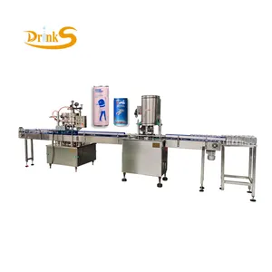 Tin or pet Can Filling Machine / Used Beer Canning Equipment / Small Beer Canning Line Machine