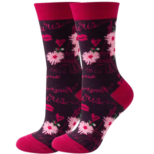 <span class=keywords><strong>Chaussettes</strong></span> fantaisie en gros, motif fruits colorés et amusants, en coton, mi-mollet, unisexe, mignonnes, style dessin animé - Product Image 6