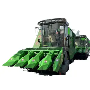 Best New Corn Harvester Double Rows Double Row Self Propelled Agricultural Bract Corn Harvester Tractor Front Corn Harvester