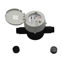 Compteur d'eau vertical en laiton anti-manipulation OEM, protection IP68, DN15, lecture claire, pour bâtiments résidentiels