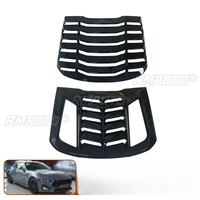 Pour Ford Mustang S650 2024-2025 – Kit de carrosserie avec garniture de fenêtre arrière style « Shark Cheek » – Pièce de modification pour la vitre arrière