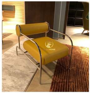 Canapé avec accoudoirs, chaise moderne, <span class=keywords><strong>fauteuil</strong></span> minimaliste médiéval, mobilier de salon - Product Image 3