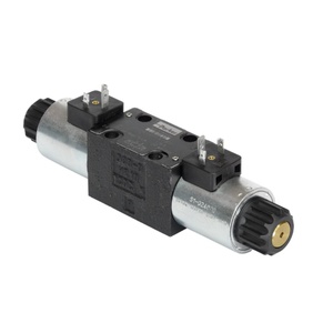 วาล์วโซลินอยด์ควบคุมทิศทาง Parker D1VW008CNJW91 24V 6 มม. จากโรงงานโดยตรง รุ่น D1VW ซีรีส์วาล์วควบคุมทิศทางมาตรฐาน NG06 - Product Image 1