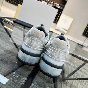 Baskets de luxe en cuir véritable blanc de créateur, haute qualité, respirantes, pour la marche en extérieur, chaussures de sport à lacets, tendance mode - Product Image 6