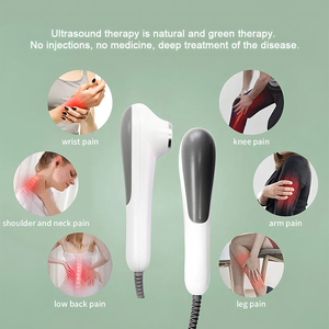 Ultrasound <b>Massage</b> & Therapy <b>Machine</b> ABS Material Plug-In Power Muscle Relaxation Body Health Care Device for Home Use - Product Image 5