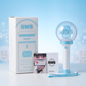 Lightstick Officiel en Plastique BYEON WOO SEOK pour K-Pop Goodfoxshop Photo Card Corée Chubby Carry Seonjae Run Byun Woo-seok All - Product Image 1