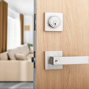 <span class=keywords><strong>2025</strong></span> nóng bán nặng nhiệm vụ vuông Cửa Khóa Thiết lập thiết kế hiện đại kết hợp lối vào cửa xử lý cho văn phòng an ninh nhà phòng ngủ - Product Image 5