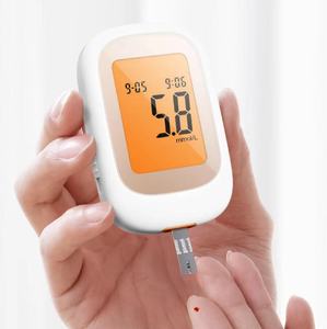 Système portable de surveillance de la glycémie, <span class=keywords><strong>testeur</strong></span> de diabète haute précision avec grand écran pour les soins de santé personnels - Product Image 1