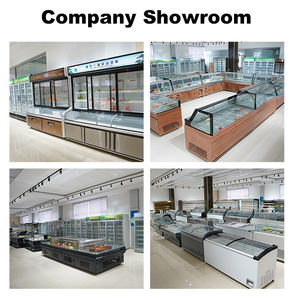 NE-1450DL Vier Glazen Deur Grote Vriezer Ijs Ijs <span class=keywords><strong>Display</strong></span> Geen Vorst 1450l Commerciële Vriezer - Product Image 6