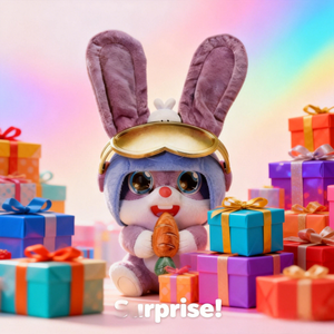 Lapin volant IA interactif, jouet éducatif en métal robuste pour enfants, idéal pour améliorer les compétences de communication - Product Image 1