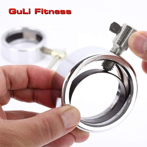 Colliers <span class=keywords><strong>de</strong></span> barre d'haltères en acier inoxydable pour la <span class=keywords><strong>musculation</strong></span>, pinces pour barres d'haltères, clips, colliers <span class=keywords><strong>de</strong></span> verrouillage pour barres d'haltères <span class=keywords><strong>de</strong></span> 2 pouces - Product Image 4