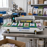 Máquina Codificadora Selladora de Bolsas Willita con Pantalla Táctil de 7 Pulgadas para Impresión de Fecha de Producción y Códigos QR