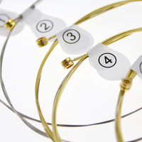 GBA-012 Smiger Musical Accessory Bundle Packaging Gauge 12 Brass Material Steel Acoustic Guitar Strings