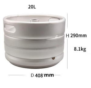 A/D/S/G tipo metallo SS304 vuoto in acciaio inox Standard europeo 20L <span class=keywords><strong>birra</strong></span> alla spina <span class=keywords><strong>barile</strong></span> <span class=keywords><strong>20</strong></span> <span class=keywords><strong>litri</strong></span> - Product Image 3
