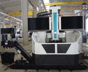 Cột đôi trung tâm gia công CNC 5 trục gmc2015 nặng giàn trung tâm Máy phay - Product Image 4